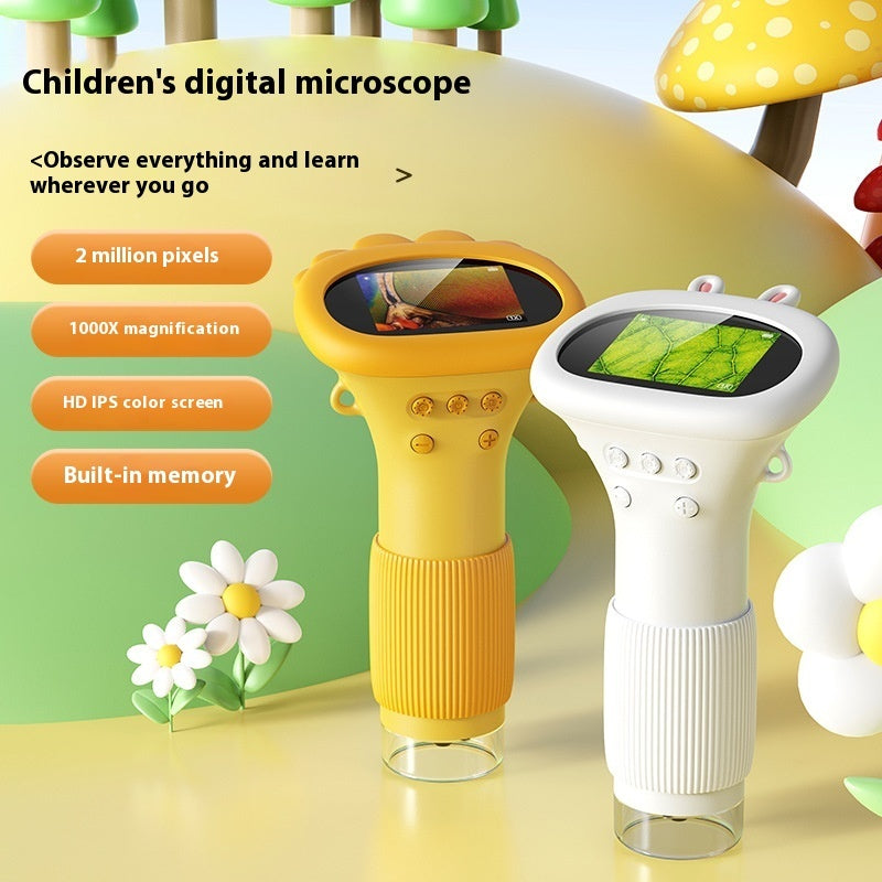 Kids Portable Handheld Optic Microscope